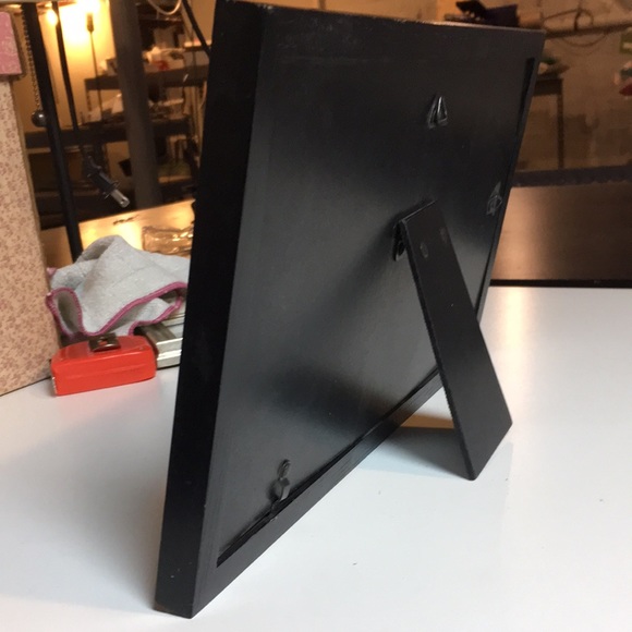 Three picture black wood frame -vintage - Picture 5 of 6